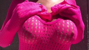 Italian Big Tits Milf Artemisia Love Hot Solo Big juicy Boobs Bouncing Session outdoor water play