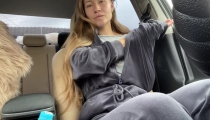 Real Orgasm. Masturbation in Car!