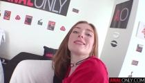 ANAL ONLY Lola Grant's giving up the booty