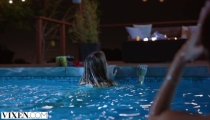 VIXEN – Janice Griffith and ivy wolfe sneak into backyard for nighttime pool fun