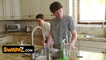 Busty Stepmoms Kenzie Taylor and Olive Glass Arrange a Naughty Stepson Swap