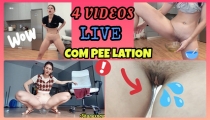 FOUR LIVE SHOW COM PEE LATION PISSING IN THE BOWL AND PEE MYSELF