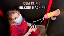Cum Clinic Gloryhole – Milking Machine Drains Blue Balls