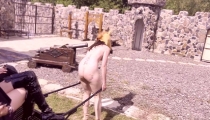 Pony girl training – Whipping hard LEZDOM