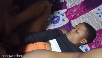 Ebony Pussy Got Dogged by Neighbour