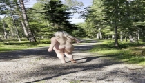public orgasm and get caught