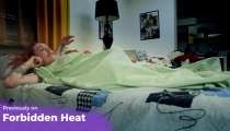 S1 Ep2 Stepmother Sucks Stepson in a Shared Bed, and Gets Creampied Stuck Under the Bed