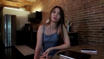 She Gave Herself Away for a Diploma, a Gorgeous Freshman Checked Out the Professor's Dick