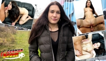GERMAN SCOUT – Slim Czech Teen Stefani Jameson with Saggy Tits Pick Up for First Casting Fuck