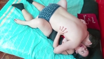 Horny Stepmom Shares a Bed with Her Stepson and Begs Him to Give Her a Creampie Creampie