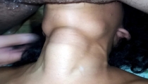 Extreme Bulge Deepthroat of My Love Until She Drinks Milk