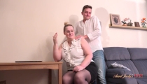 AuntJudysXXX – Busty BBW Boss Lady Becky Fucks Her Lazy Employee at the Office