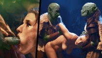 Orc Goblin Sex Dungeon – Fantasy Redhead Girl Turned Into Slave & Filled With Hot CUM