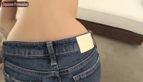 Denim Fit Beauty with Toned Curves and Full G Cup Body Records an Intense and Unstoppable Private Moment