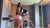 Colombian Nurse Improves Her Patient with Her Big Ass