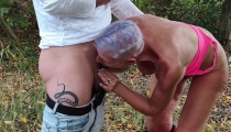 Blowjob at the Bornbruch Parking Lot Near Frankfurt #2