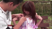 Miu Suzuha's Sensual Outdoor Blowjob Performance Captivates Fans