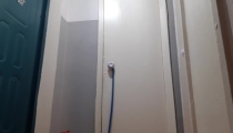 After work at the hospital I stayed to relax and cum