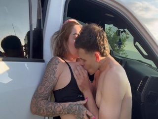 Very Hard Fuck in My Car with a Stranger I Found on App