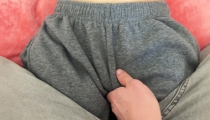 Stepbrother cums in my panties and I will wear them at the gym