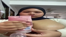 Uncensored Hijabi Massage Big Titty