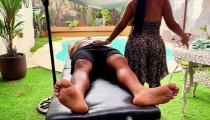 Tricked by Horny Stepmother, Massage with Happy Ending