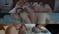 The Hottest Compilation – Step Family Share Bed Cumshot 4K