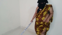 Pakistani Stepmom Fucked While Sweeping the House